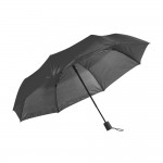 Faltbarer Regenschirm für Firmen Farbe schwarz