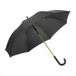 Widerstandsfähiger Schirm mit farbigen Rippen Farbe hellgrün