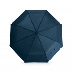 Faltbarer Regenschirm bedrucken Farbe blau dritte Ansicht