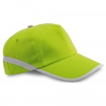 Mütze mit reflektierenden Elementen Farbe hellgrün