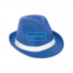Hut mit sublimiertem Band Farbe köngisblau weißes Band