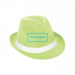 Hut mit sublimiertem Band Farbe hellgrün