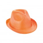 Hut mit sublimiertem Band Farbe orange