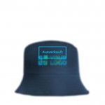 Günstige Basecap Mütze als Werbeartikel Farbe schwarz Ansicht mit Logo 6