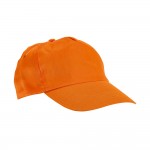 Klassische Kappe aus Polyester für Werbung Farbe orange