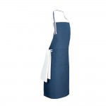 Verstellbare Schürze mit Taschen 150 g/m2 Farbe blau
