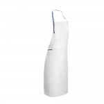 Verstellbare Schürze mit Taschen 150 g/m2 Farbe weiß