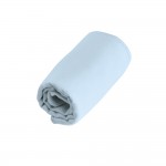 Rechteckiges Mikrofaser-Handtuch mit Tasche Farbe hellblau