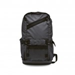 Rucksack aus RPET  mit einer Laptophülle, 18 L farbe schwarz