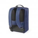 PC-Rucksack aus recyceltem Polyester, 15,6” farbe blau zweite Ansicht