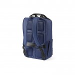 Rucksack aus recyceltem Polyester mit Laptopfach, 18 L farbe blau zweite Ansicht