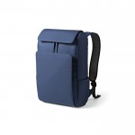 Rucksack aus Kunstleder mit gepolstertem Laptopfach, 20 L farbe blau