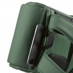 Rucksack aus Kunstleder mit gepolstertem Laptopfach, 20 L farbe grün zweite Detailansicht