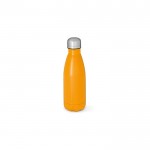 Flasche aus recyceltem Edelstahl mit mattem Finish, 400 ml farbe orange
