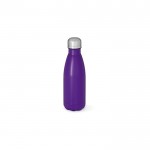 Flasche aus recyceltem Edelstahl mit mattem Finish, 400 ml farbe violett