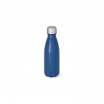 Flasche aus recyceltem Edelstahl mit mattem Finish, 400 ml farbe marineblau