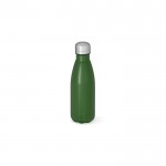 Flasche aus recyceltem Edelstahl mit mattem Finish, 400 ml farbe militärgrün
