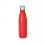Auslaufsichere Flasche aus recyceltem Edelstahl, 1 L farbe rot