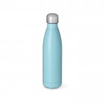 Auslaufsichere Flasche aus recyceltem Edelstahl, 1 L farbe hellblau