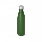 Auslaufsichere Flasche aus recyceltem Edelstahl, 1 L farbe militärgrün