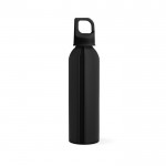 Flasche aus recyceltem Aluminium, 660 ml farbe schwarz