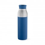 Flasche aus recyceltem Edelstahl, umwandelbar in 720-ml-Becher farbe blau