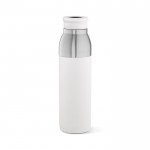Flasche aus recyceltem Edelstahl, umwandelbar in 720-ml-Becher farbe weiß
