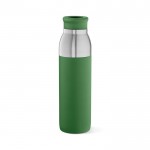 Flasche aus recyceltem Edelstahl, umwandelbar in 720-ml-Becher farbe grün