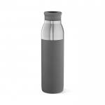 Flasche aus recyceltem Edelstahl, umwandelbar in 720-ml-Becher farbe grau