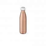 Glänzende Thermoflasche aus recyceltem Edelstahl, 400 ml farbe goldgelb