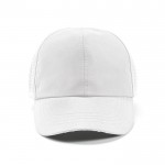 verstellbare 6-Paneel-Mütze aus RPET, 110 g/m2 farbe weiß