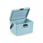 Kühlbox aus recyceltem Kunststoff mit Tragegurt, 12 L farbe pastellblau zweite Ansicht