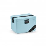 Kühlbox aus recyceltem Kunststoff mit Tragegurt, 12 L farbe pastellblau
