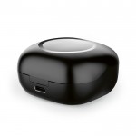 Wasserdichte Kopfhörer mit Geräuschunterdrückung farbe schwarz Ansicht in Schachtel