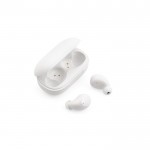 Bequeme kabellose Kopfhörer, geliefert in einer Tasche farbe weiß zweite Ansicht