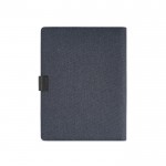 Dokumentmappe aus RPET mit Tablet- und Telefonschutz, A4 farbe köngisblau Ansicht von hinten