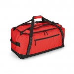 Sporttasche mit verstellbaren Trägern und Reflektoren farbe rot