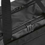 RPET-Sporttasche mit wasserabweisender Beschichtung farbe schwarz zweite Detailansicht