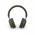 Nachhaltige Kopfhörer mit Geräuschunterdrückung farbe militärgrün