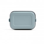 Doppelte Lunchbox aus recyceltem Edelstahl, 1,05 L farbe blau mamoriert dritte Ansicht
