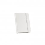 Notizbuch mit linierten Blättern aus Recyclingpapier, A6 farbe weiß