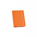 Notizbuch mit linierten Blättern aus Recyclingpapier, A6 farbe orange