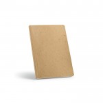 Softcover-Notizbuch, hergestellt z.T. aus Kokosnussschale A5 farbe hellbraun