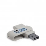 Drehbarer USB-Stick als Werbeartikel Ansicht mit Druckbereich