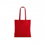 Einkaufstasche aus recycelter Baumwolle, 140 g/m2 farbe rot