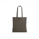 Einkaufstasche aus recycelter Baumwolle, 140 g/m2 farbe grau