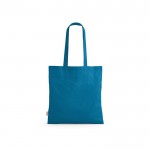 Einkaufstasche aus recycelter Baumwolle, 140 g/m2 farbe hellblau