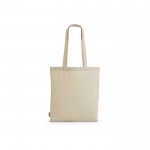 Einkaufstasche aus recycelter Baumwolle, 140 g/m2 farbe natürliche farbe