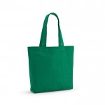 Einkaufstasche u.a. aus recycelter Baumwolle, 220 g/m2 farbe grün