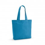 Einkaufstasche u.a. aus recycelter Baumwolle, 220 g/m2 farbe hellblau